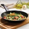 Tramontina 10 IN Sauté Pan - Aluminum, Metallic Black- Everyday -Tramontina 80112546PRI001G