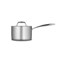Tramontina 2 Qt Tri-Ply Clad Stainless Steel Covered Sauce Pan 14 Tramontina 2 Qt Tri-Ply Clad Stainless Steel Covered Sauce Pan -Tramontina 80116022IXM002G