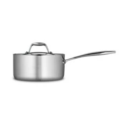 Tramontina 3 Qt Tri-Ply Clad Stainless Steel Covered Sauce Pan 14 Tramontina 3 Qt Tri-Ply Clad Stainless Steel Covered Sauce Pan -Tramontina 80116023IXM002G