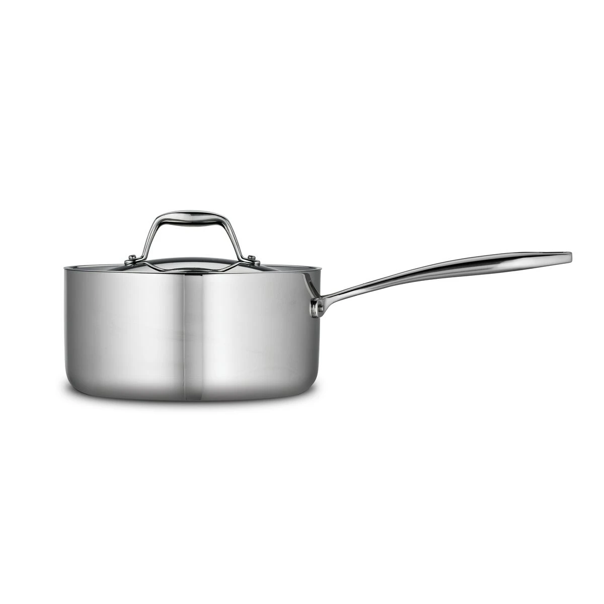 Tramontina 3 Qt Tri-Ply Clad Stainless Steel Covered Sauce Pan 7 Tramontina 3 Qt Tri-Ply Clad Stainless Steel Covered Sauce Pan - Image 5