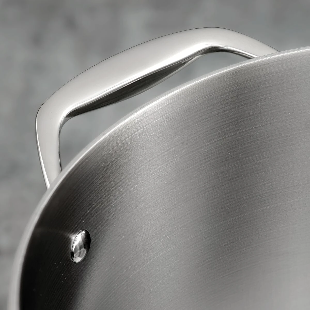 Tramontina 4 Qt Tri-Ply Clad Stainless Steel Covered Sauce Pan 4 Tramontina 4 Qt Tri-Ply Clad Stainless Steel Covered Sauce Pan - Image 2
