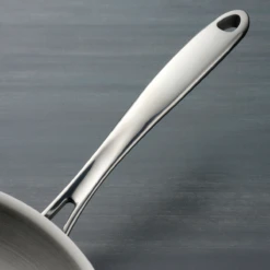 Tramontina 8 Inch Tri-Ply Clad Stainless Steel Fry Pan - Boston Handle -Tramontina 80116026ANM004G