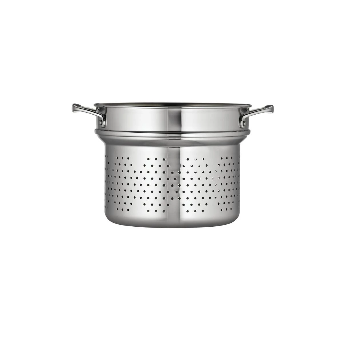 Tramontina 18/10 Stainless Steel Pasta Insert (Fits Tri-Ply Clad 8 Qt Stock Pot) 4 Tramontina 18/10 Stainless Steel Pasta Insert (Fits Tri-Ply Clad 8 Qt Stock Pot) - Image 2