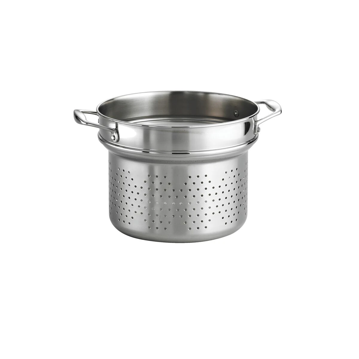 Tramontina 18/10 Stainless Steel Pasta Insert (Fits Tri-Ply Clad 8 Qt Stock Pot) 3 Tramontina 18/10 Stainless Steel Pasta Insert (Fits Tri-Ply Clad 8 Qt Stock Pot)