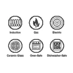 Tramontina Tri-Ply Clad 12 In Stainless Steel Wok -Tramontina 80116046IXI002G