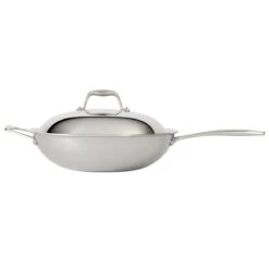 Tramontina Tri-Ply Clad 12 In Stainless Steel Wok -Tramontina 80116046IXM002G