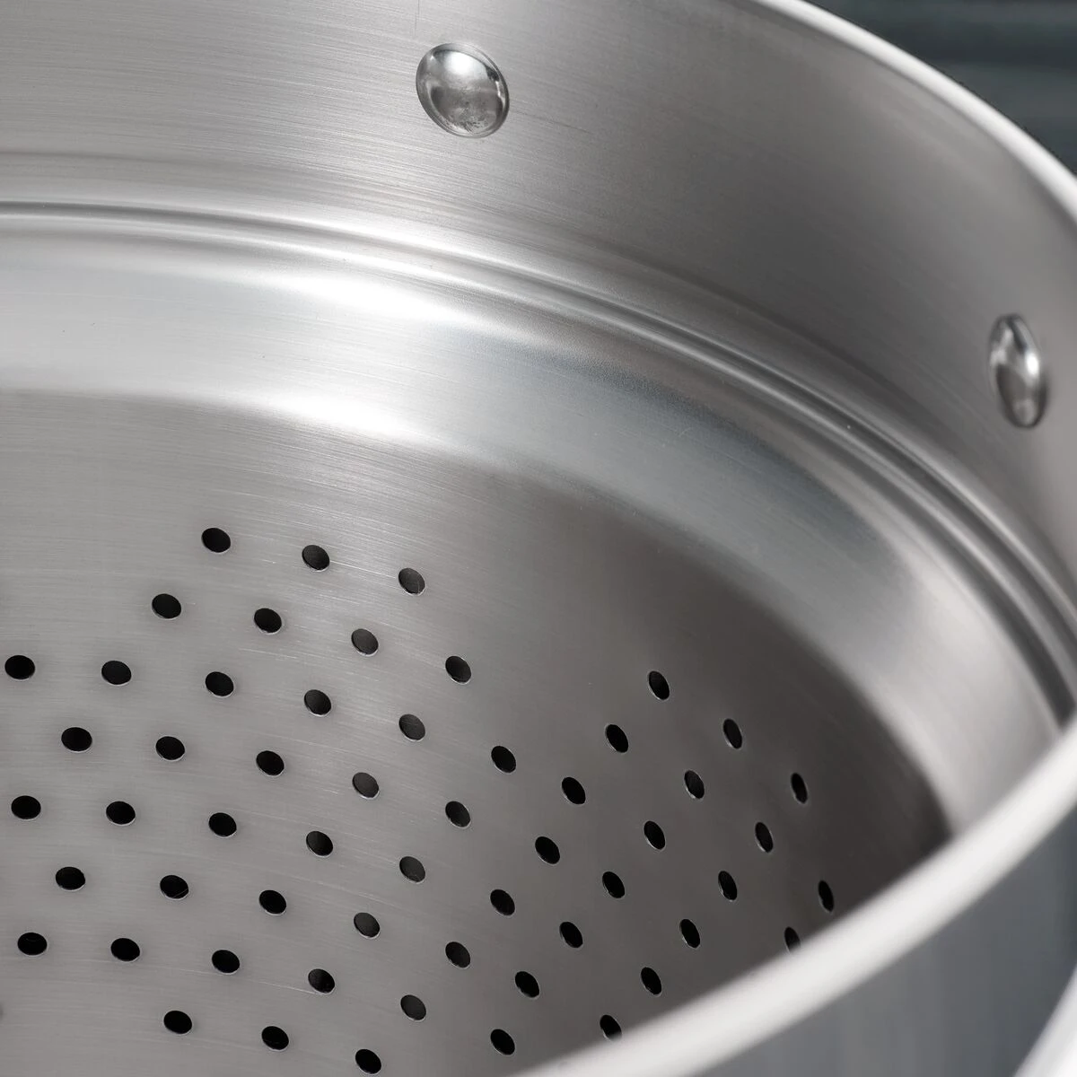 Tramontina Tri-Ply Clad 14 Pc Stainless Steel Cookware Set With Glass Lids 8 Tramontina Tri-Ply Clad 14 Pc Stainless Steel Cookware Set With Glass Lids - Image 6