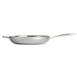 Tramontina 12 In Tri-Ply Clad Stainless Steel Fry Pan W/Helper Handle 9 Tramontina 12 In Tri-Ply Clad Stainless Steel Fry Pan W/Helper Handle -Tramontina 80116057IXM002G
