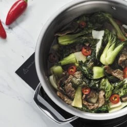 Tramontina 4 Qt Tri-Ply Clad Stainless Steel Covered Universal Pan -Tramontina 80116068IXM003G