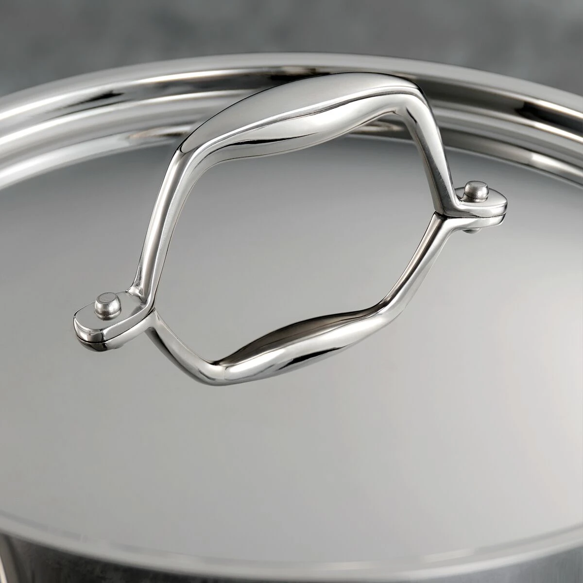 Tramontina 10 Pc Tri-Ply Clad Stainless Steel Cookware Set 8 Tramontina 10 Pc Tri-Ply Clad Stainless Steel Cookware Set - Image 6