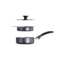 Tramontina 3 PC 4 In Mini Egg Poacher - Aluminum 9 Tramontina 3 PC 4 In Mini Egg Poacher - Aluminum -Tramontina 80119566IXI001G