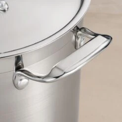 Tramontina 16 Qt Stainless Steel Covered Stock Pot 13 Tramontina 16 Qt Stainless Steel Covered Stock Pot -Tramontina 80120001IXM002G