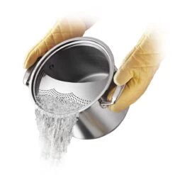 Tramontina 3 Pc - 6 Qt Stainless Steel Pasta Cooker 12 Tramontina 3 Pc - 6 Qt Stainless Steel Pasta Cooker -Tramontina 80120200IXM002G