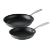 Tramontina 2 Pk 10 In And 12 In Hard Anodized Fry Pans 1 Tramontina 2 Pk 10 In And 12 In Hard Anodized Fry Pans -Tramontina 80123008PNM001G