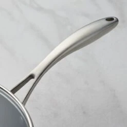 Tramontina 5.5 Qt Hard Anodized Aluminum Covered Deep Sauté Pan 11 Tramontina 5.5 Qt Hard Anodized Aluminum Covered Deep Sauté Pan -Tramontina 80123072IXM003G