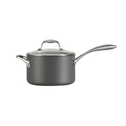 Tramontina 4 Qt Hard Anodized Covered Sauce Pan 10 Tramontina 4 Qt Hard Anodized Covered Sauce Pan -Tramontina 80123075IXM002G