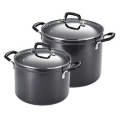 Tramontina 4-Piece Nonstick Stock Pot Set (8 Quart And 12 Quart) 11 Tramontina 4-Piece Nonstick Stock Pot Set (8 Quart And 12 Quart) -Tramontina 80124127IXM001G