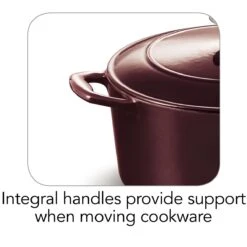 Tramontina 5.5 Qt Enameled Cast-Iron Series 1000 Covered Round Dutch Oven - Majolica Red -Tramontina 80131037IXI002G