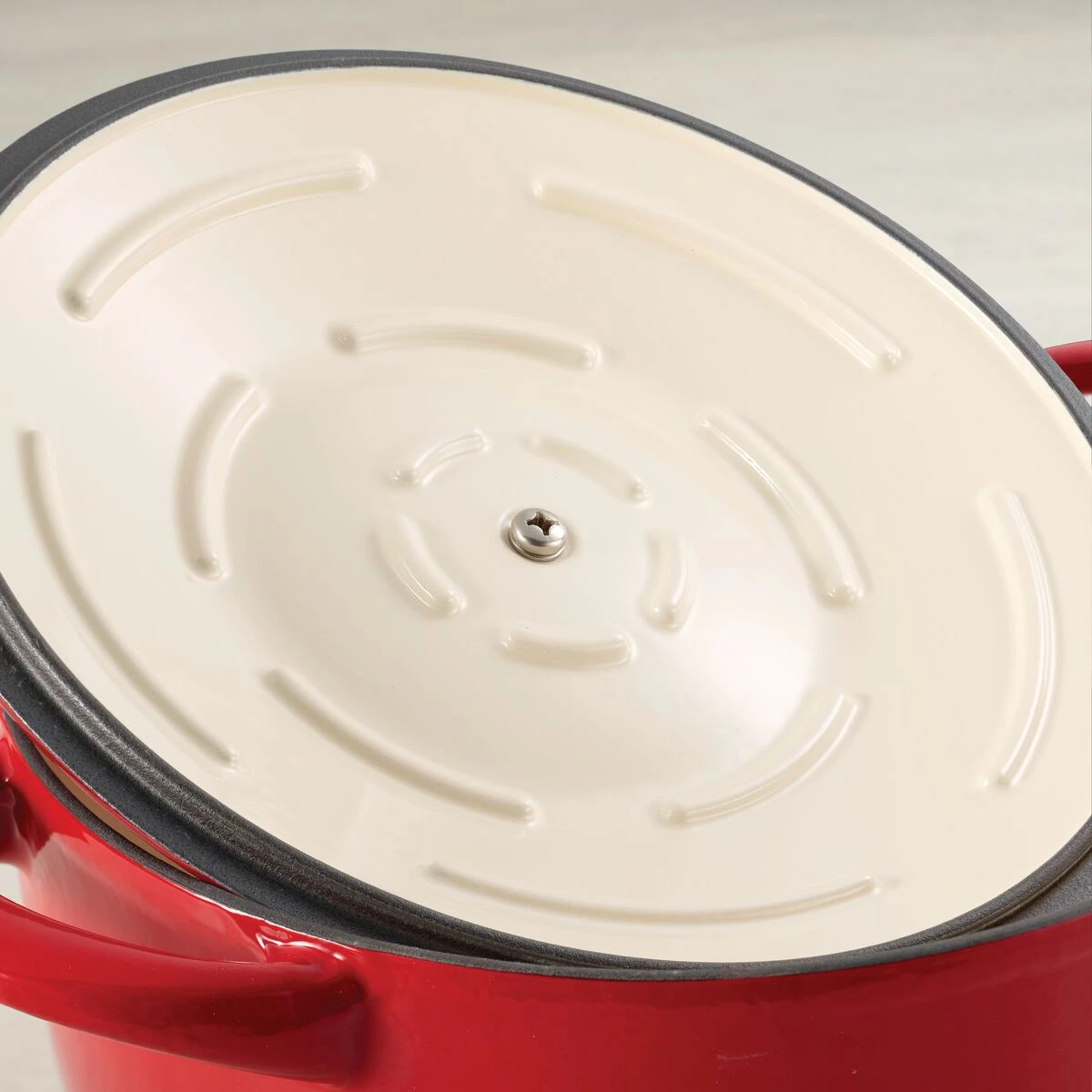 Tramontina 3 Pc Essential Cast Iron Cookware Set - Red 8 Tramontina 3 Pc Essential Cast Iron Cookware Set - Red - Image 6