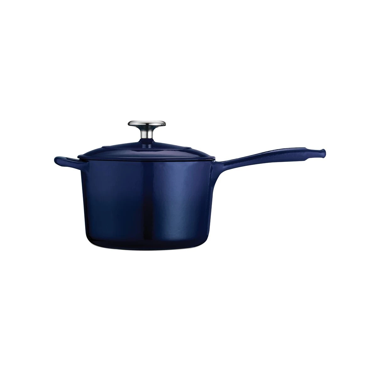 Tramontina 2.5 Qt Enameled Cast-Iron Series 1000 Covered Sauce Pan - Gradated Cobalt 7 Tramontina 2.5 Qt Enameled Cast-Iron Series 1000 Covered Sauce Pan - Gradated Cobalt - Image 5