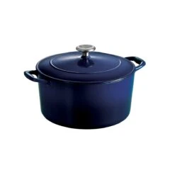 Tramontina 6.5 Qt Enameled Cast-Iron Series 1000 Covered Round Dutch Oven - Gradated Cobalt 14 Tramontina 6.5 Qt Enameled Cast-Iron Series 1000 Covered Round Dutch Oven - Gradated Cobalt -Tramontina 80131076IXM002G