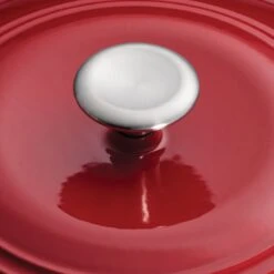 Tramontina 7 Qt Enameled Cast Iron Covered Tall Round Dutch Oven - Red -Tramontina 80131134IXM003G