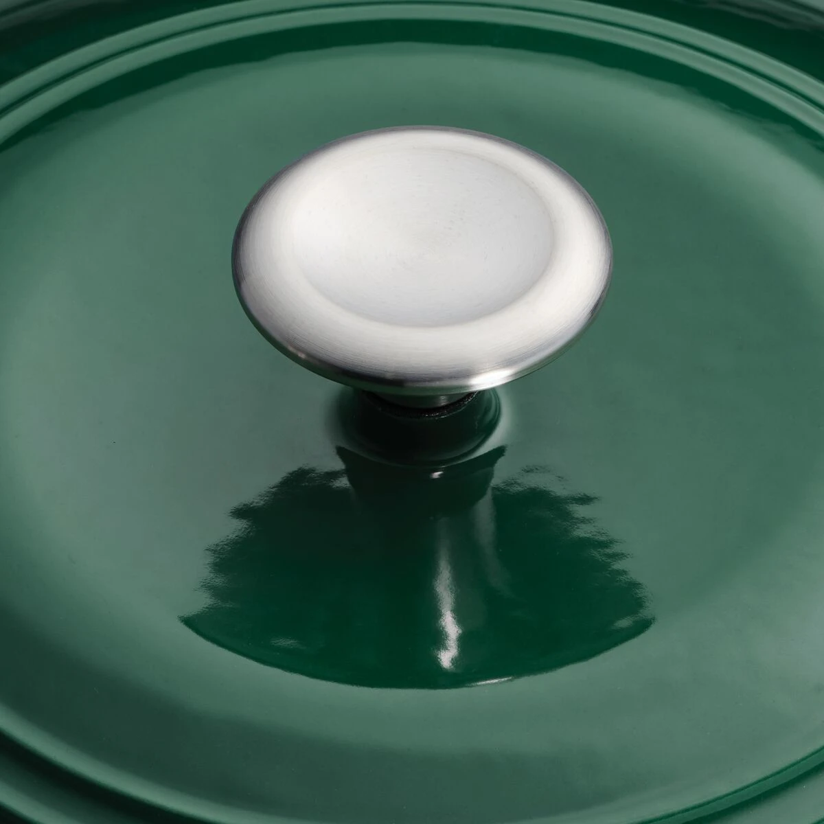 Tramontina 7 Qt Enameled Cast Iron Covered Tall Round Dutch Oven - Basil 7 Tramontina 7 Qt Enameled Cast Iron Covered Tall Round Dutch Oven - Basil - Image 5