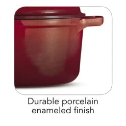 Tramontina 6.5 Qt Enameled Cast Iron Covered Dutch Oven - Gradated Red -Tramontina 80131621IXI003G