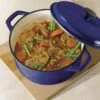 Tramontina 6.5 Qt Enameled Cast Iron Covered Dutch Oven - Gradated Blue 2 Tramontina 6.5 Qt Enameled Cast Iron Covered Dutch Oven - Gradated Blue -Tramontina 80131622PRM001G
