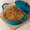 Tramontina 6.5 Qt Enameled Cast Iron Covered Dutch Oven - Gradated Teal -Tramontina 80131631PRM001G