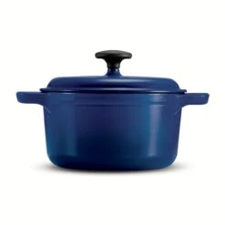 Tramontina 3.5 Qt Enameled Cast-Iron Round Dutch Oven - Gradated Cobalt -Tramontina 80131636IXM003G