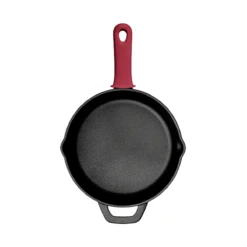 Tramontina Pre-seasoned Cast Iron 2 Pk Skillets With Silicone Grips 20 Tramontina Pre-seasoned Cast Iron 2 Pk Skillets With Silicone Grips -Tramontina 80131654ANM003G