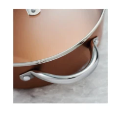 Tramontina 11 Pc Aluminum Nonstick Cookware Set- Copper 19 Tramontina 11 Pc Aluminum Nonstick Cookware Set- Copper -Tramontina 80143590ANM004G