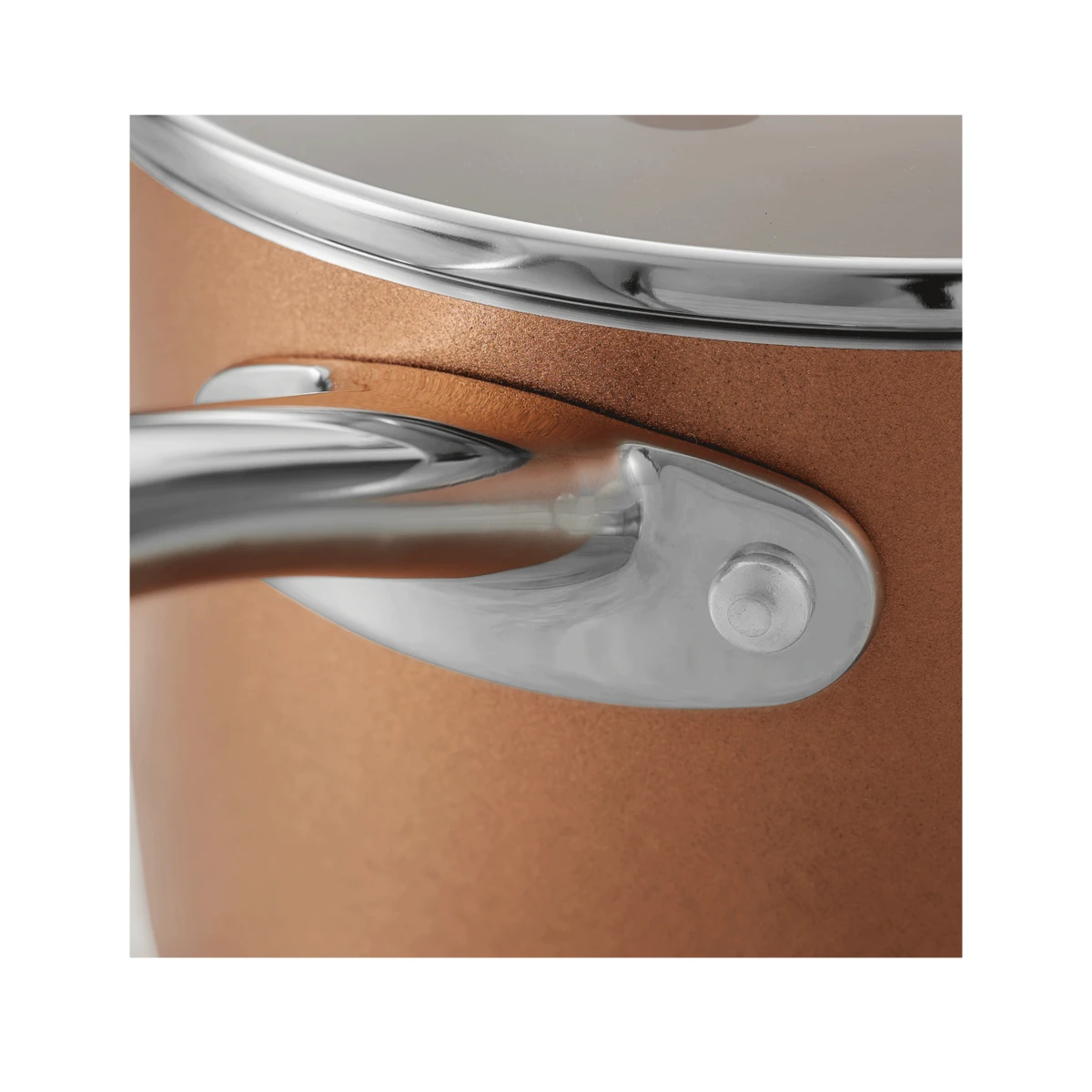 Tramontina 11 Pc Aluminum Nonstick Cookware Set- Copper 4 Tramontina 11 Pc Aluminum Nonstick Cookware Set- Copper - Image 2