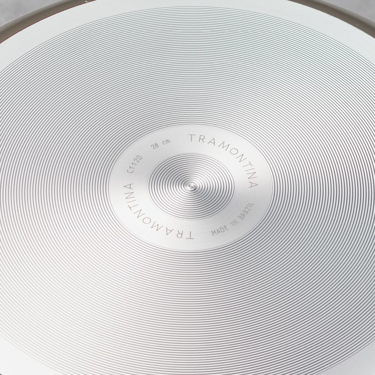 Tramontina Sicilia 11 In Aluminum Nonstick Saute Pan - Hazelnut 4 Tramontina Sicilia 11 In Aluminum Nonstick Saute Pan - Hazelnut - Image 2