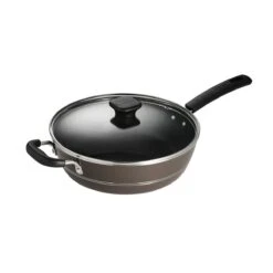 Tramontina Sicilia 4.5 Qt Aluminum Nonstick Covered Chef''s Pan - Hazelnut 18 Tramontina Sicilia 4.5 Qt Aluminum Nonstick Covered Chef''s Pan - Hazelnut -Tramontina 80149050IXM001G