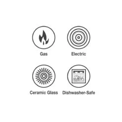 Tramontina Sicilia 4.5 Qt Aluminum Nonstick Covered Dutch Oven - Hazelnut -Tramontina 80149054IXI001G