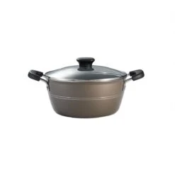 Tramontina Sicilia 4.5 Qt Aluminum Nonstick Covered Dutch Oven - Hazelnut -Tramontina 80149054IXM002G