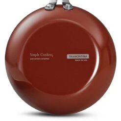 Tramontina 2 Pc Sauté Pans Set - Spice Red 12 Tramontina 2 Pc Sauté Pans Set - Spice Red -Tramontina 80151502IXM004G