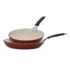 Tramontina 2 Pc Sauté Pans Set - Spice Red -Tramontina 80151502PDM001G