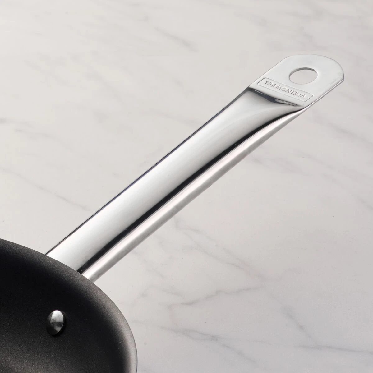 Tramontina Tri-Ply Base 12 In Stainless Steel Fry Pan With Nonstick Interior 8 Tramontina Tri-Ply Base 12 In Stainless Steel Fry Pan With Nonstick Interior - Image 6