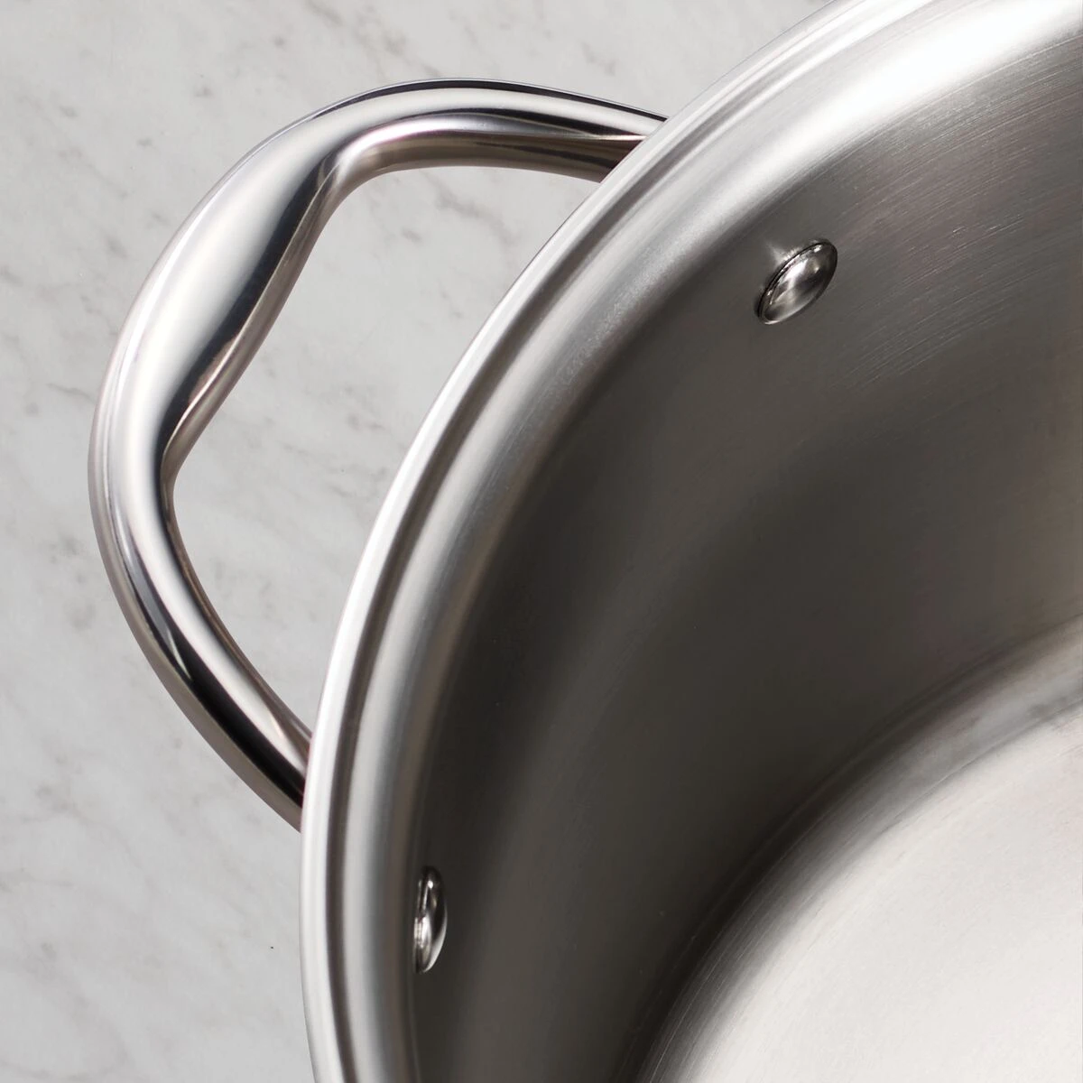 Tramontina Gourmet Selection 6 Pc Stainless Steel Stackable Pots And Pans 5 Tramontina Gourmet Selection 6 Pc Stainless Steel Stackable Pots And Pans - Image 3