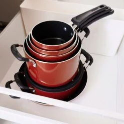 Tramontina Nesting 11 Pc Nonstick Cookware Set - Red -Tramontina 80156042IXM006G