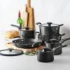 Tramontina Nesting 11 Pc Nonstick Cookware Set - Gray -Tramontina 80156043PRM001G
