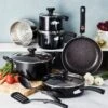 Tramontina "Pots & Pans" 12 Pc Aluminum Nonstick Cookware Set 2 Tramontina "Pots & Pans" 12 Pc Aluminum Nonstick Cookware Set -Tramontina 80156056PDM001G