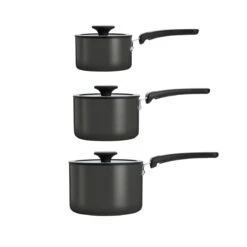 Tramontina Nesting 6 Pc Nonstick Sauce Pan Set - Gray -Tramontina 80156066IXM006G
