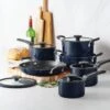 Tramontina Nesting 11 Pc Nonstick Cookware Set - Naval -Tramontina 80156067PRM001G