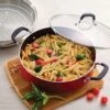 Tramontina 5.5 Quart Nonstick Everyday Pan - Metallic Red -Tramontina 80156080PRM001G