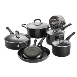 Tramontina 11 Pc Nonstick Cookware Set - Gray 11 Tramontina 11 Pc Nonstick Cookware Set - Gray -Tramontina 80156083IXM001G