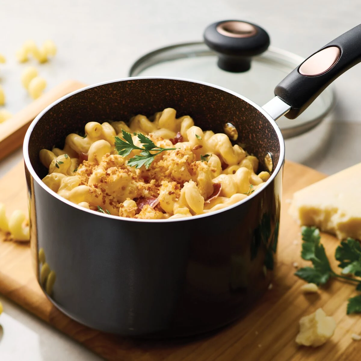 Tramontina "Pots & Pans" 2 Qt Aluminum Nonstick Covered Sauce Pan 3 Tramontina "Pots & Pans" 2 Qt Aluminum Nonstick Covered Sauce Pan